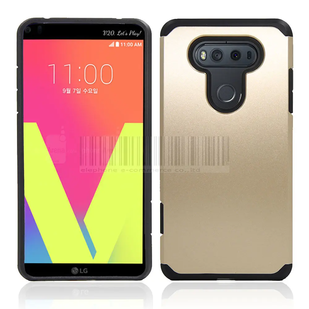 Высококачественный двухслойный тонкий Гибридный чехол для LG V20 противоударный