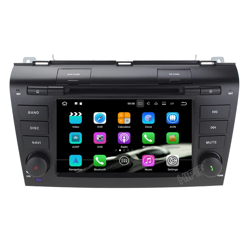 PX6 4 Гб ОЗУ 64 ПЗУ 8 ядер Android 10 подходит для MAZDA3 2004 2005 2006 2007 2008 2009 Автомобильный DVD