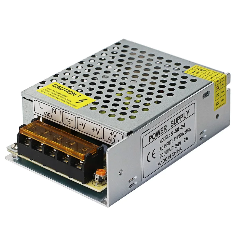 220 turn 24v2a импульсный источник питания малый объем DC24 вольт PLC DC промышленный