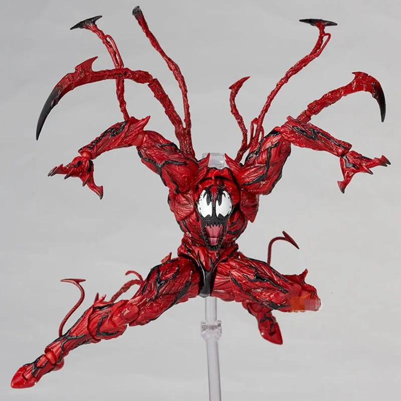 Потрясающие игрушки Человека паука Red Venom Carnage для реверсивного героя подвижные