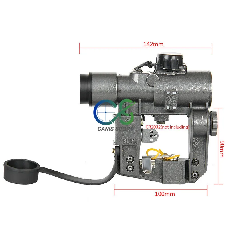 PPT Recoil устойчивый Svd красный точечный прицел SVD 1x прицел охотничий прицел gs2-0120