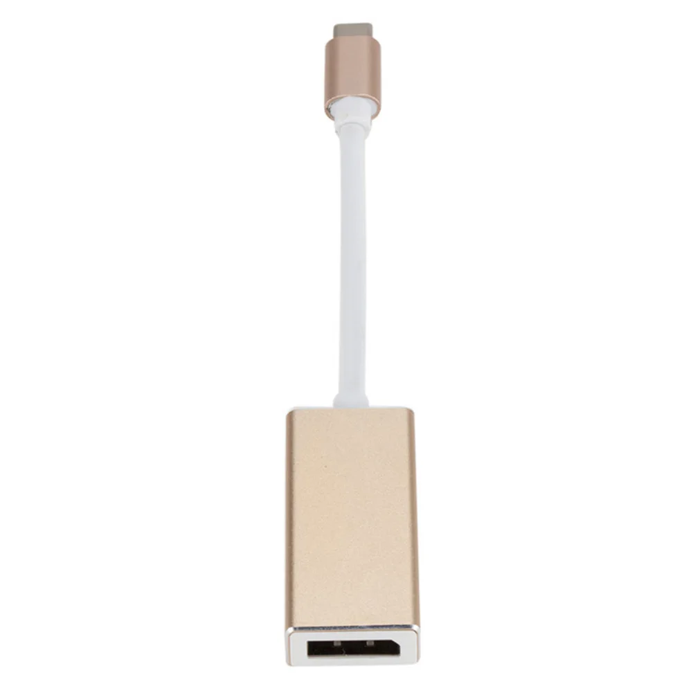 Разъем Thunderbolt из алюминиевого сплава 4 K 60Hz Plug And Play hd конвертер USB C в DisplayPort