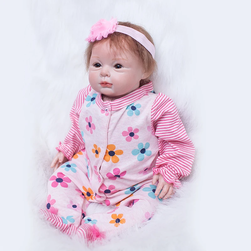 Fashion Dolls Reborn Silicone For Princess Children Birthday Gift Kids Toys for Girls YDK-51R3 Newborn Babay with Clothes |