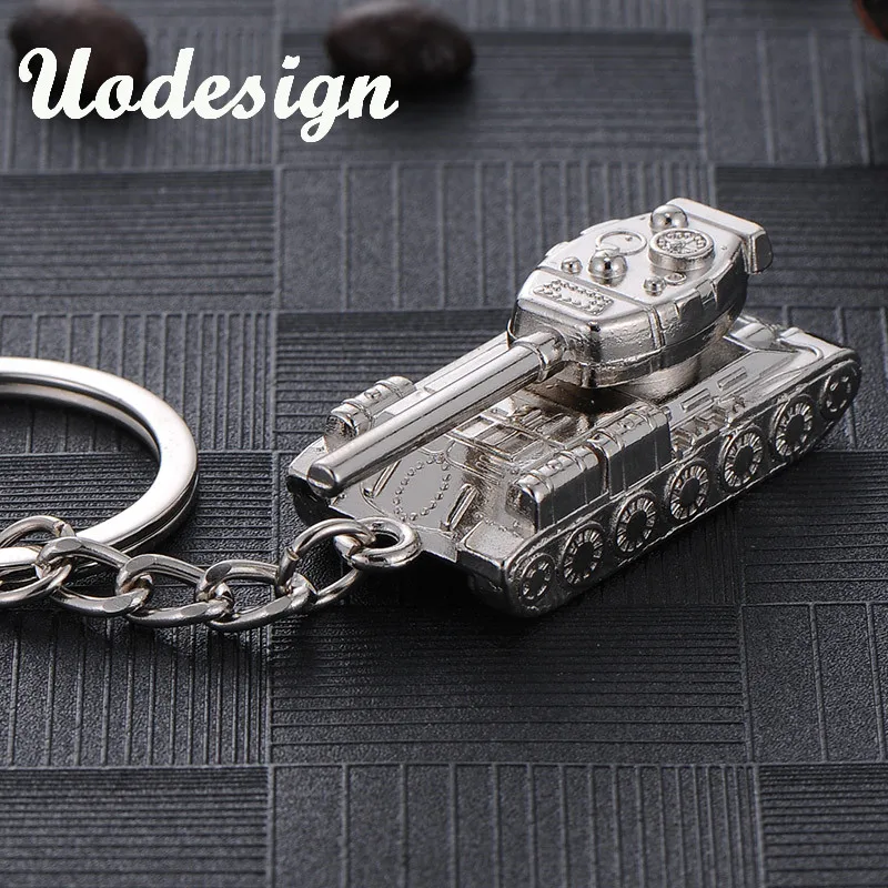 Брелок Udesign 3D World of Tanks металлические кольца для ключей в подарок брелок от