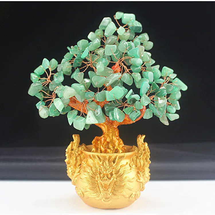 

170-180mm NATURAL Natural Dongling jade crystal quartz gemstone TREE REIKI Healing