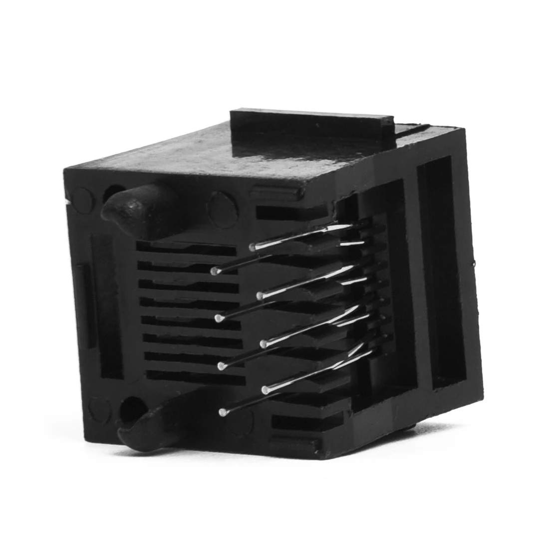 Новый 30 шт. неэкранированный RJ45 8P8C сетевой модульный разъем PCB разъемы черный |