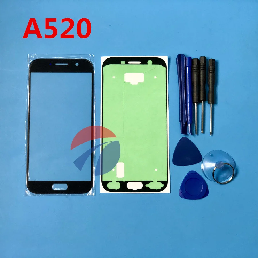 Сменное внешнее стекло для samsung galaxy A5 2017 A520 A520F сенсорный экран переднее внешний