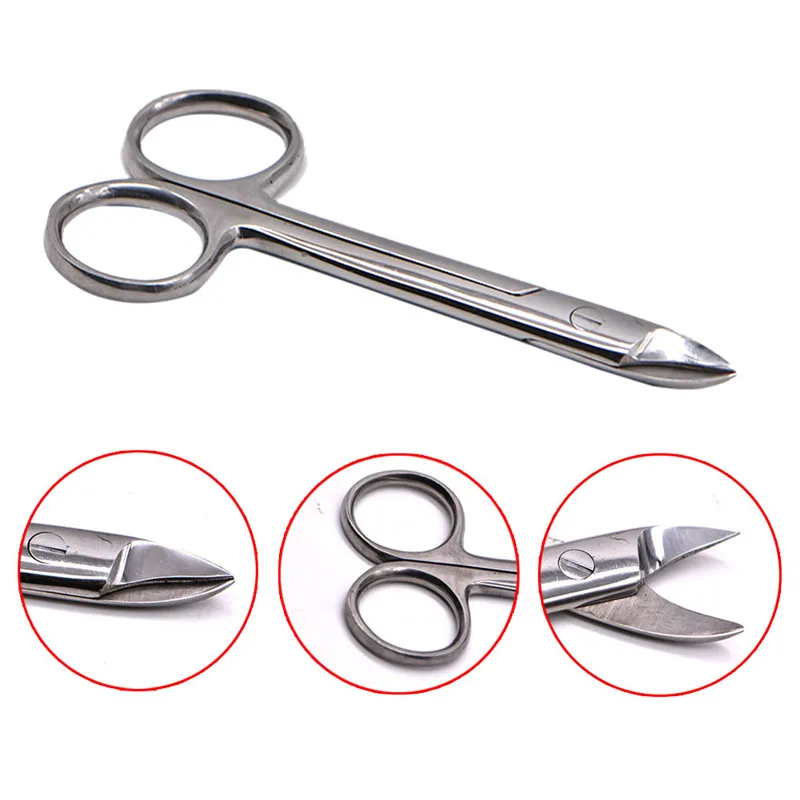 Metal Crown Scissors Stainless Steel Dental Scissors Ligation Filaments cutting Scissors Curved/Straight Head Orthodontic Tools high quality surgical stainless steel scissors straight tip scissors curved tip ophthalmic suture scissors tissue scissors