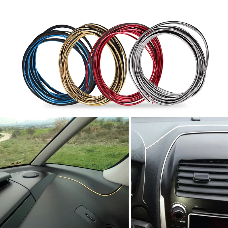 

5M Mouldings Car Dashboard Decoration Trim Strips Auo Accessories Car Styling