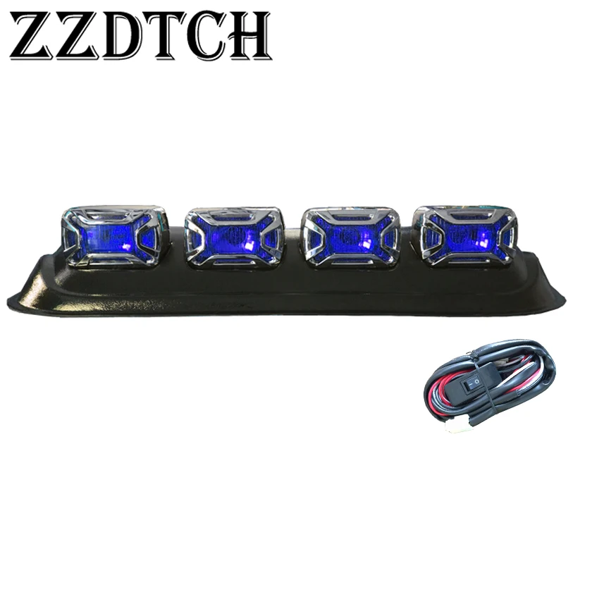 ZZDTCH 1 шт H3 12 V крыша автомобиля фары противотуманные лампы для Toyota Pickup бездорожье
