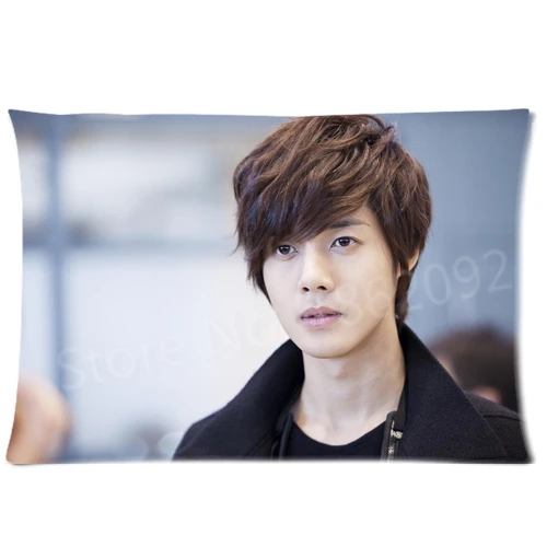 Новинка, чехол для подушки SS501 Kim hyun joong, чехол с рисунком Ким hyun наволочка с изображением Джунг, прямоугольная наволочка, двусторонняя Мягкая Наволочка из полиэстера, постельное белье, подарок
