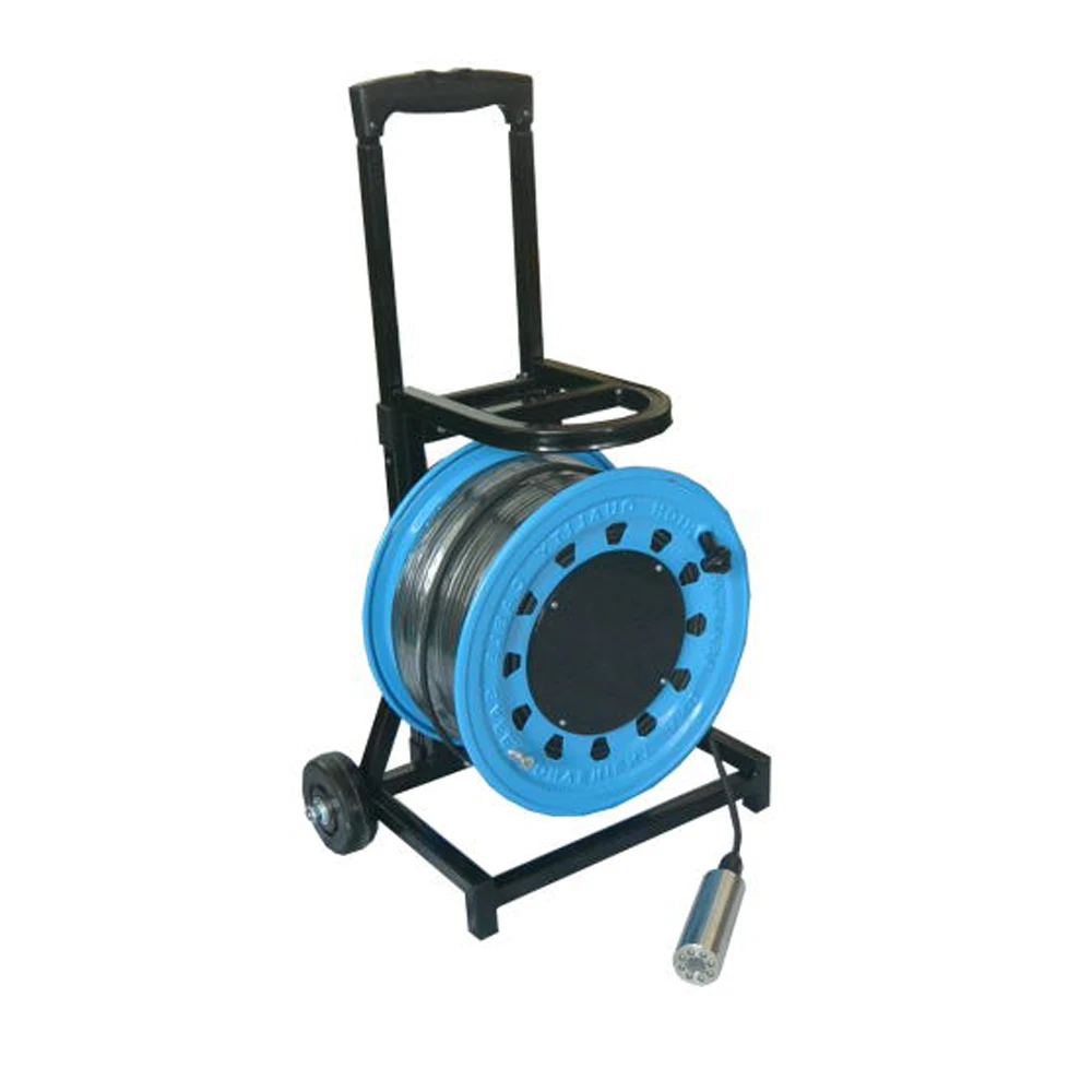 8 Inch Monitor Control Box Waterproof IP68 Borehole Water Well Detector 30m To 100m Soft Cable