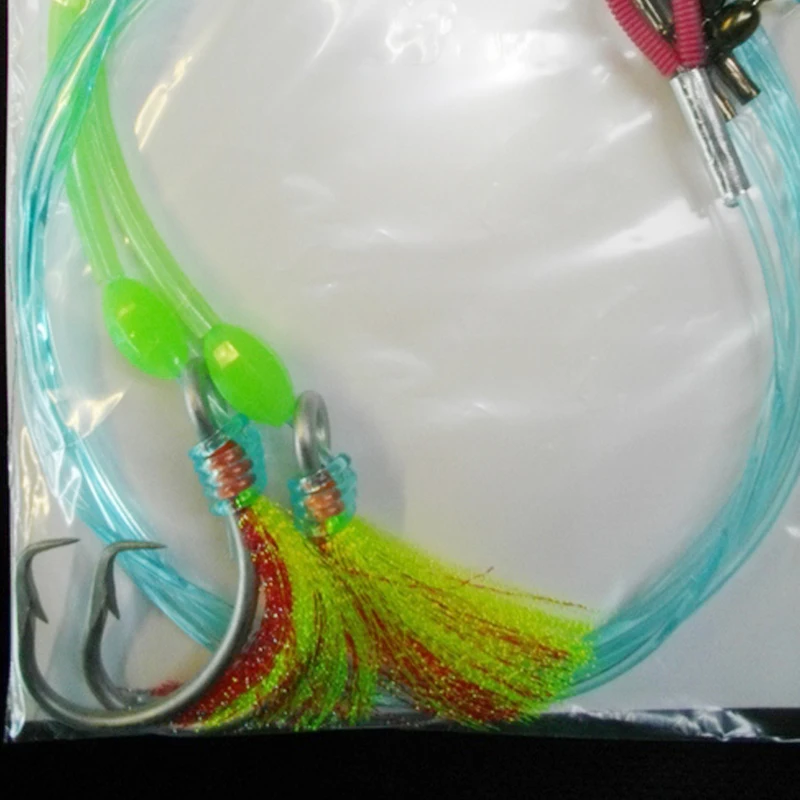 50 шт. Спортивная рыболовная утолщенная проволока хром белый тунец круглый крючок