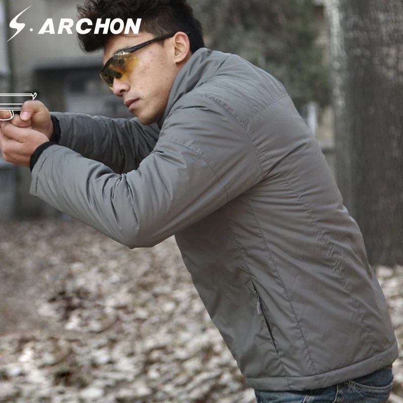 Куртка-бомбер мужская водонепроницаемая с защитой от ветра и влаги в стиле