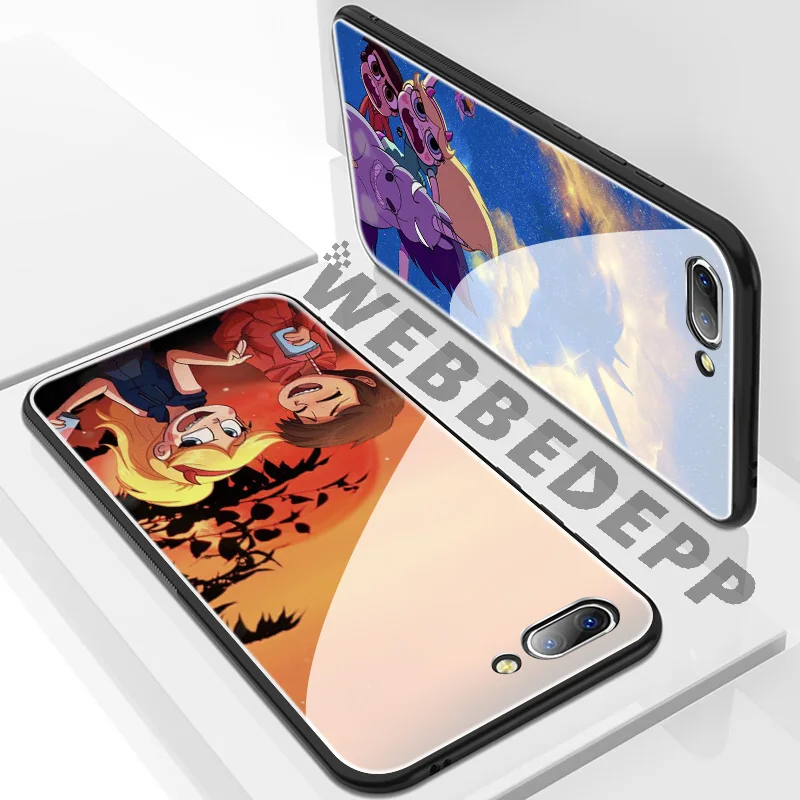 Чехол WEBBEDEPP Star vs the Force из закаленного стекла для Huawei Mate 20 P20 P10 P Smart 2019 2018 &amp Honor 10 9 8X 7A