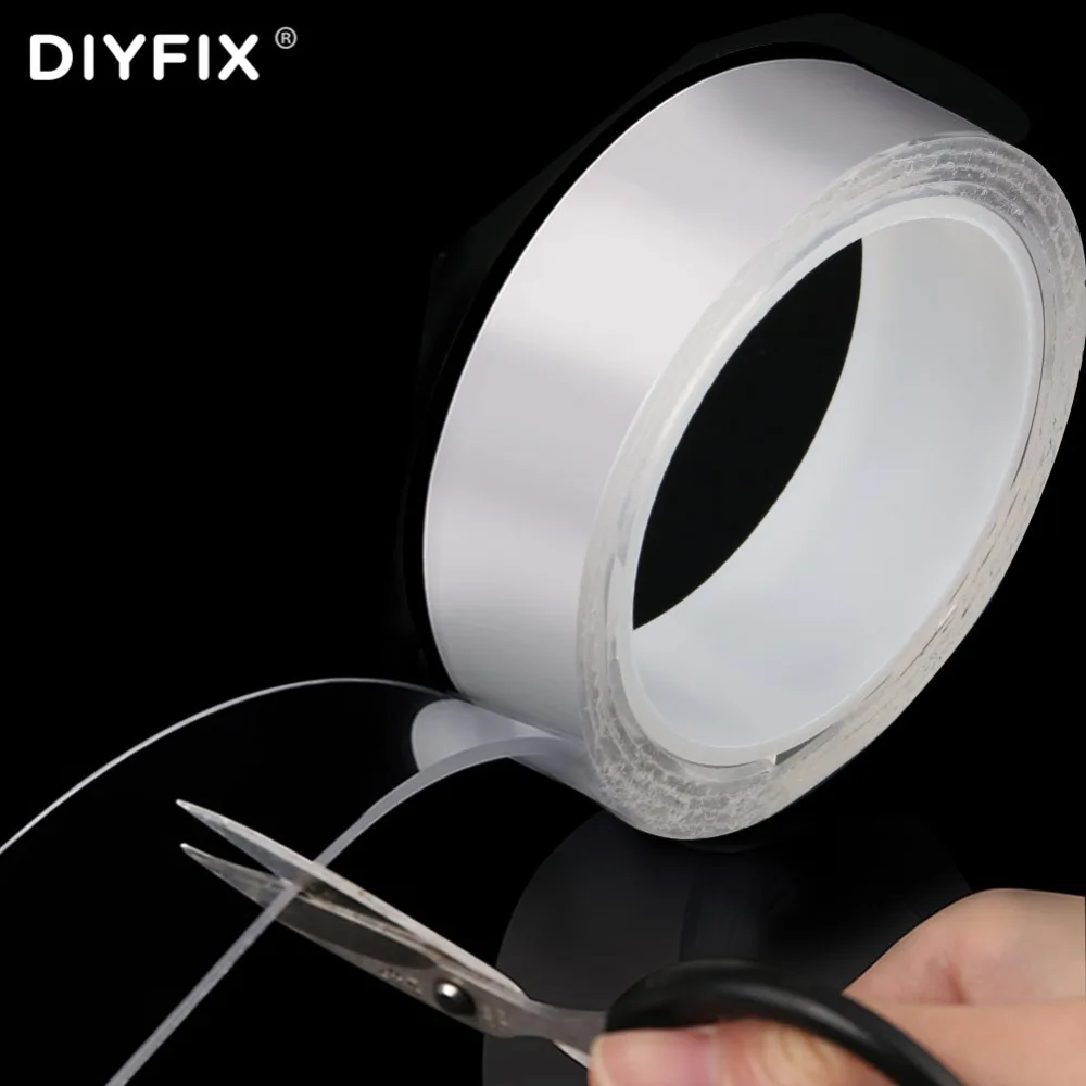 DIYFIX многофункциональная нано Двухсторонняя клейкая лента многоразовая наклейка