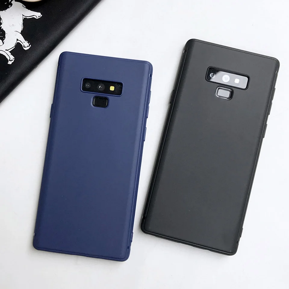 Матовый Силиконовый чехол для Samsung Galaxy Note 9 S9 S8 Plus S6 S7 Edge из ТПУ Meizu MX5 MX6 Pro 6 7 M5 M5S M6 M6S
