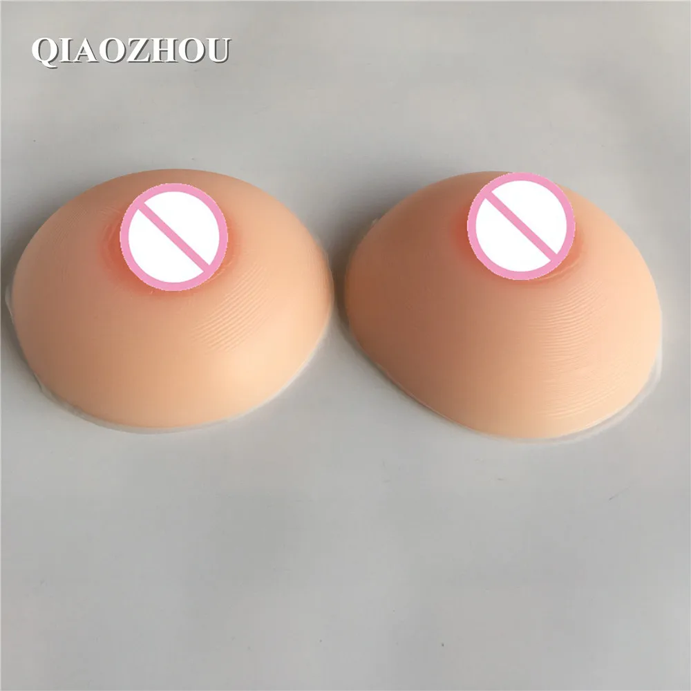 500g/pair mastectomy bra fake breasts realistic silicone breast form nude skin tone small A cup |