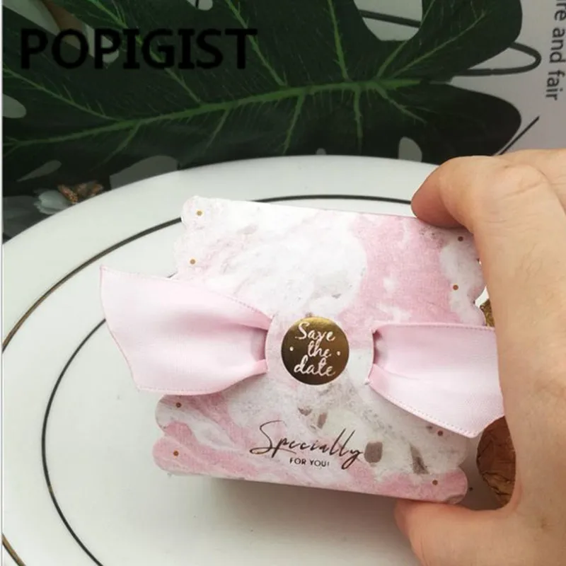 Creative Romantic Wedding Square Candy Box Flamingo Party Baby Shower Birthday Supplies 50pcs | Дом и сад