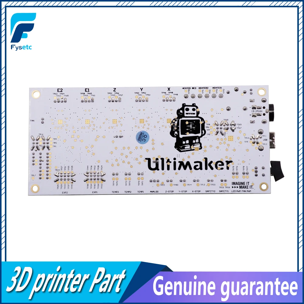 Запчасти для 3D принтера 2016 Новейшая Плата управления Ultimaker V2.1.4 2 готовая основная