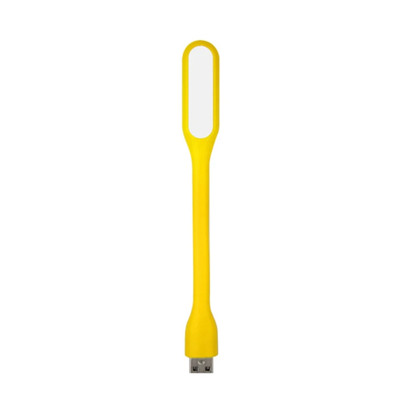 Yellow Рождественские Рекламные подарки USB светильник гибкий светодиодный светильник для ноутбука планшета ПК Мощный светильник для чтения для Xiaomi - Испускаемый цвет: Yellow
