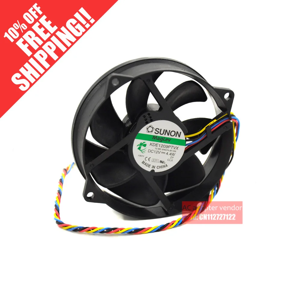 Новый вентилятор охлаждения SUNON 9 см 90254 KDE1209PTVX 12 В 4 Вт|cooling fan|maglev fanfan cooling |