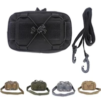 tactical molle edc organizer waist pack utility admin map pouch military climbing hunting accessory bag with shoulder strap