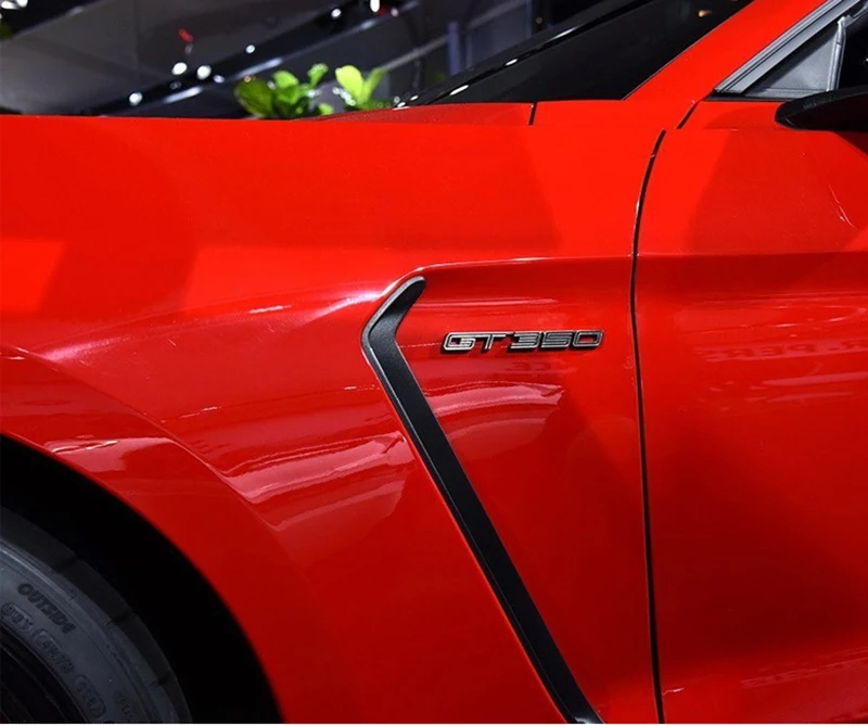 Стайлинг автомобиля 3D металлическая эмблема GT350 GT 350 стикер автомобильная