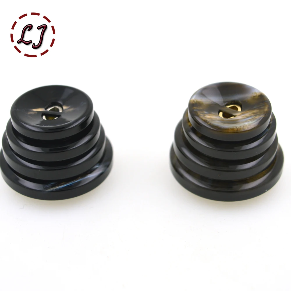 10 шт./лот новый стиль модная Высококачественная пуговица из смолы ткань швейная