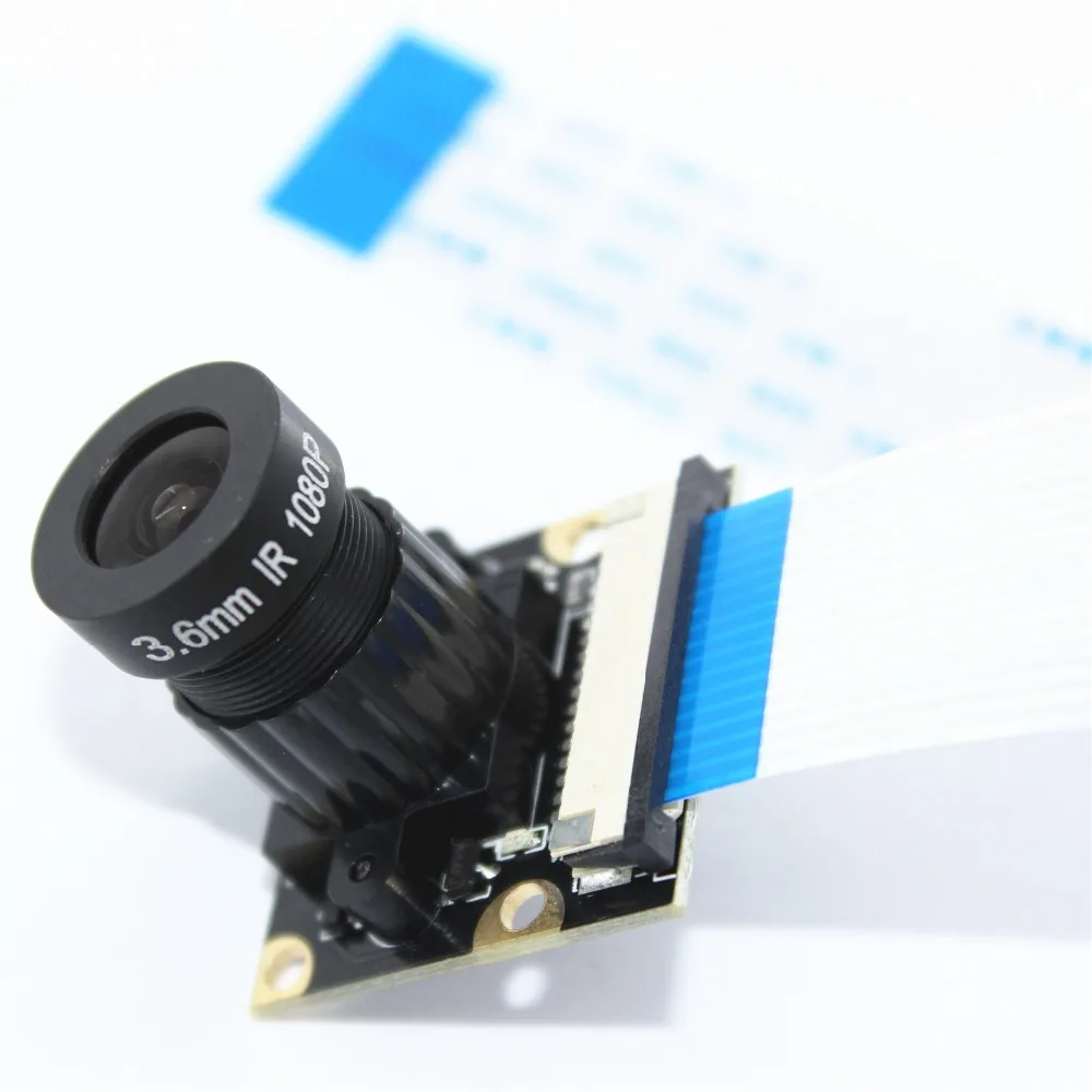 Модуль камеры ночного видения OV5647 Raspberry Pi 3 5 Мп + 2 инфракрасных лампы Вт