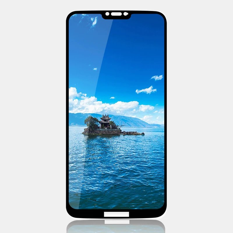 2 шт. 3D закаленное стекло для Motorola Moto G7 полноэкранная Защитная пленка Power |