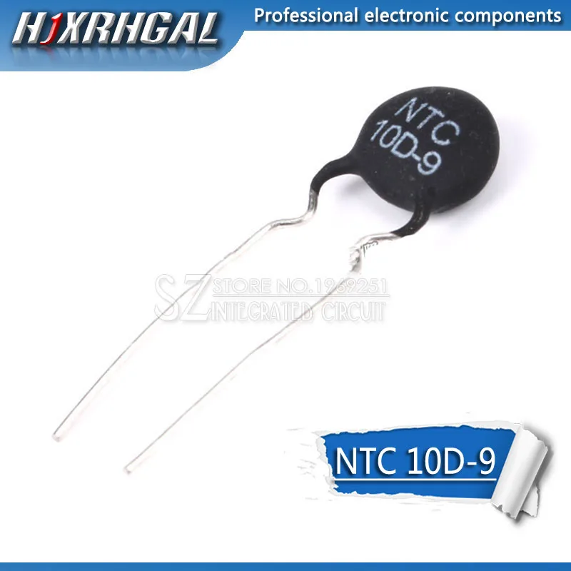 20 шт термисторный резистор NTC 10D 9 терморезистор hjxrhgal|Резисторы| |