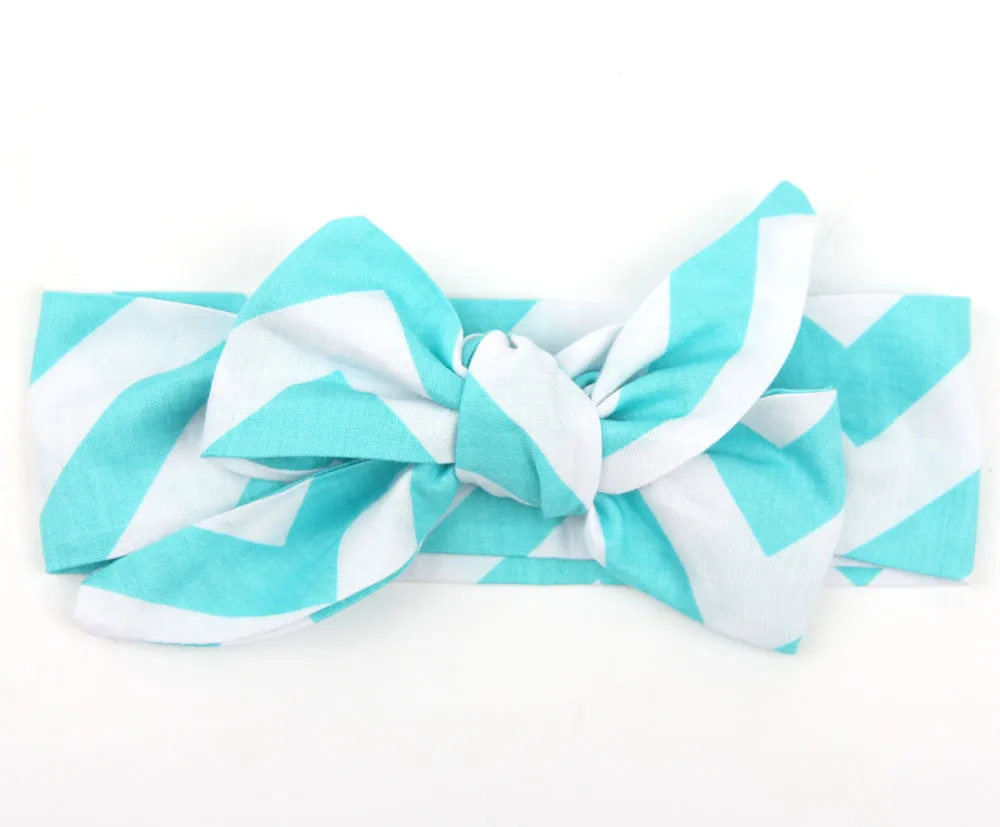 Baby Clothes New And Nice Design Resin Toddler Girl Stripe Bow Wave Pattern Headband Kids Hair Accessories |