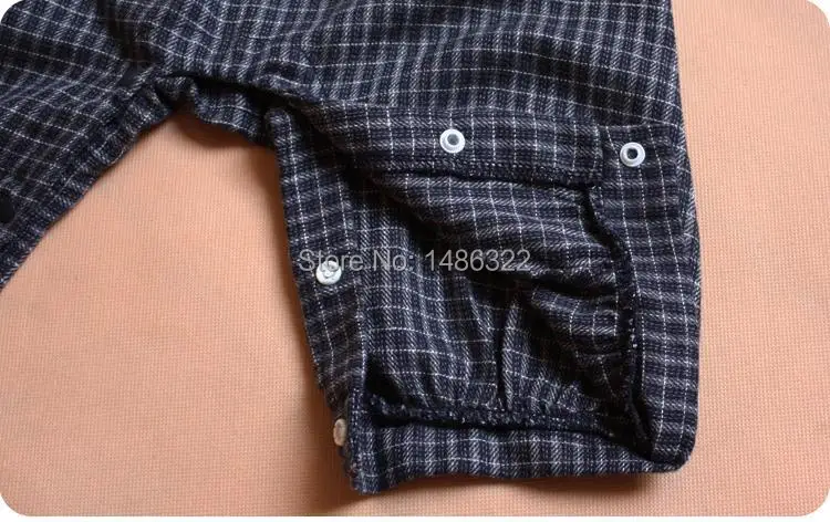 

Baby Boys Long Sleeve Crimson&Plaid Tie Rompers+Hat 2Pcs Set Infant Gentleman Christmas Suits Children One-Piece Clothing