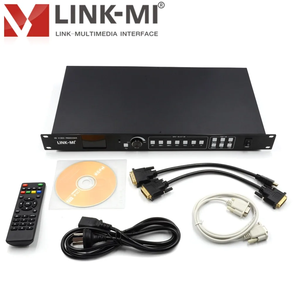LINK MI LM VC01 HD полноцветный светодиодный видеопроцессор HDMI/VGA/DVI вход|Аксессуары для