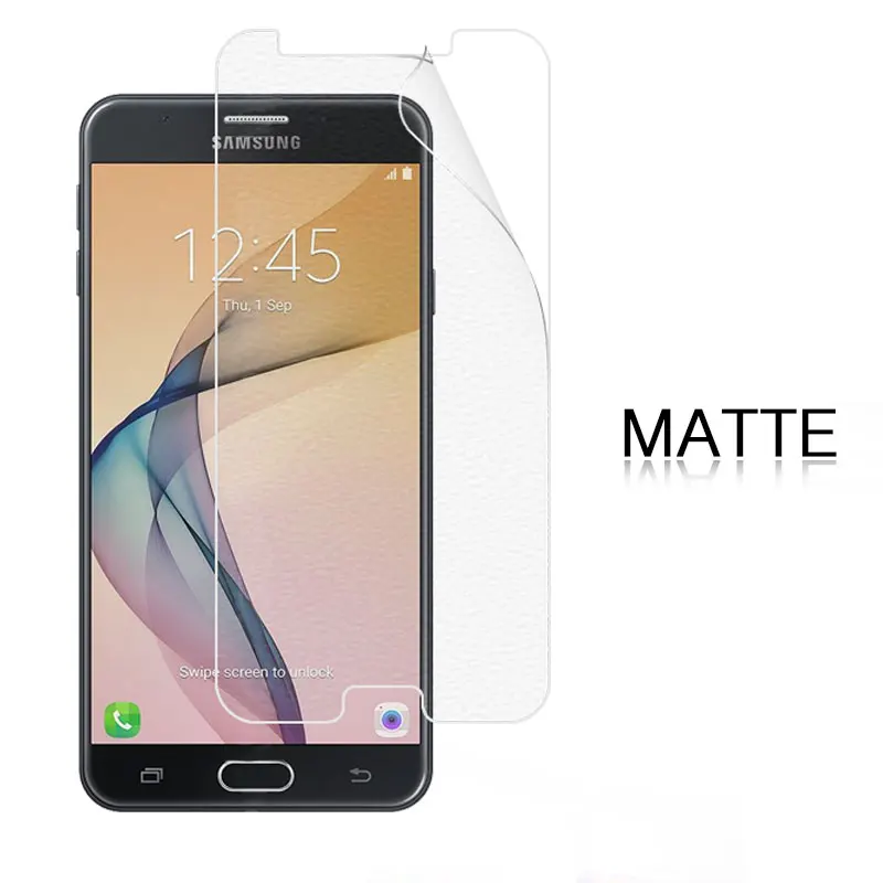 Передного LCD HD прозрачная глянцевая Защитная пленка для Samsung Galaxy J7 Prime G610F G6100 5 В