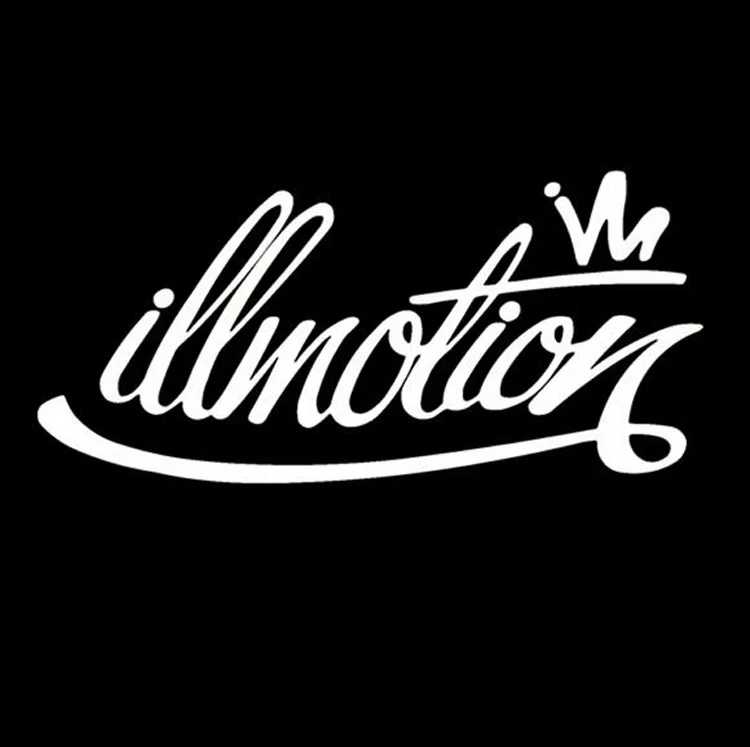 15*7 см ILLMOTION ILL Fun персонализированный текст декоративные наклейки автомобильные