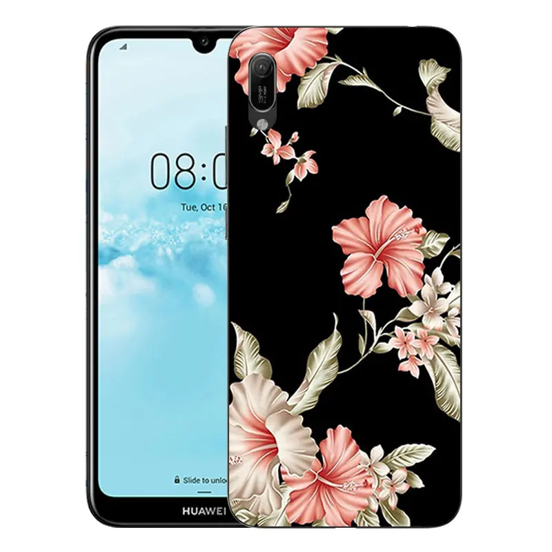 Задняя крышка для Huawei Y6 Pro 2019 роскошный мягкий силиконовый чехол-накладка