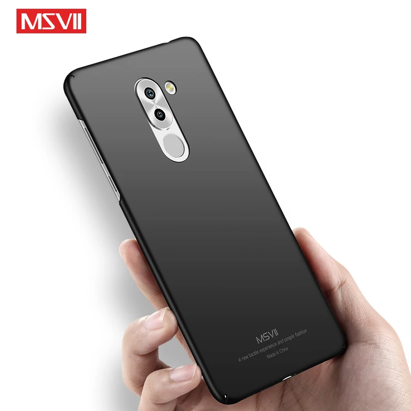 Чехол для Honor 6X тонкий матовый чехол MSVII с кольцом на палец Huawei Жесткий держатель