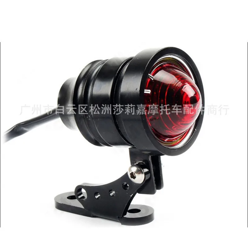 

Motorcycle Aluminum Alloy 12V LED Rear Brake Tail Lights Motorbike Retro Lights Motorcycle Acessories for Harley Gliding CB XL