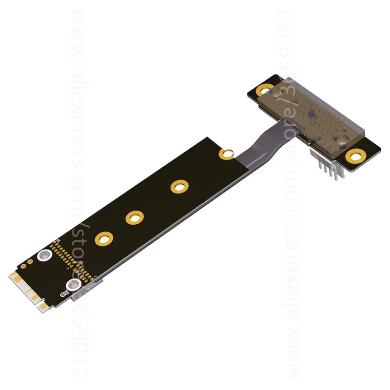 Адаптеры для адаптера локтя M.2 NVMe к PCI E 1x pcie 3 0x1 ленточная Плата расширения Gen 0