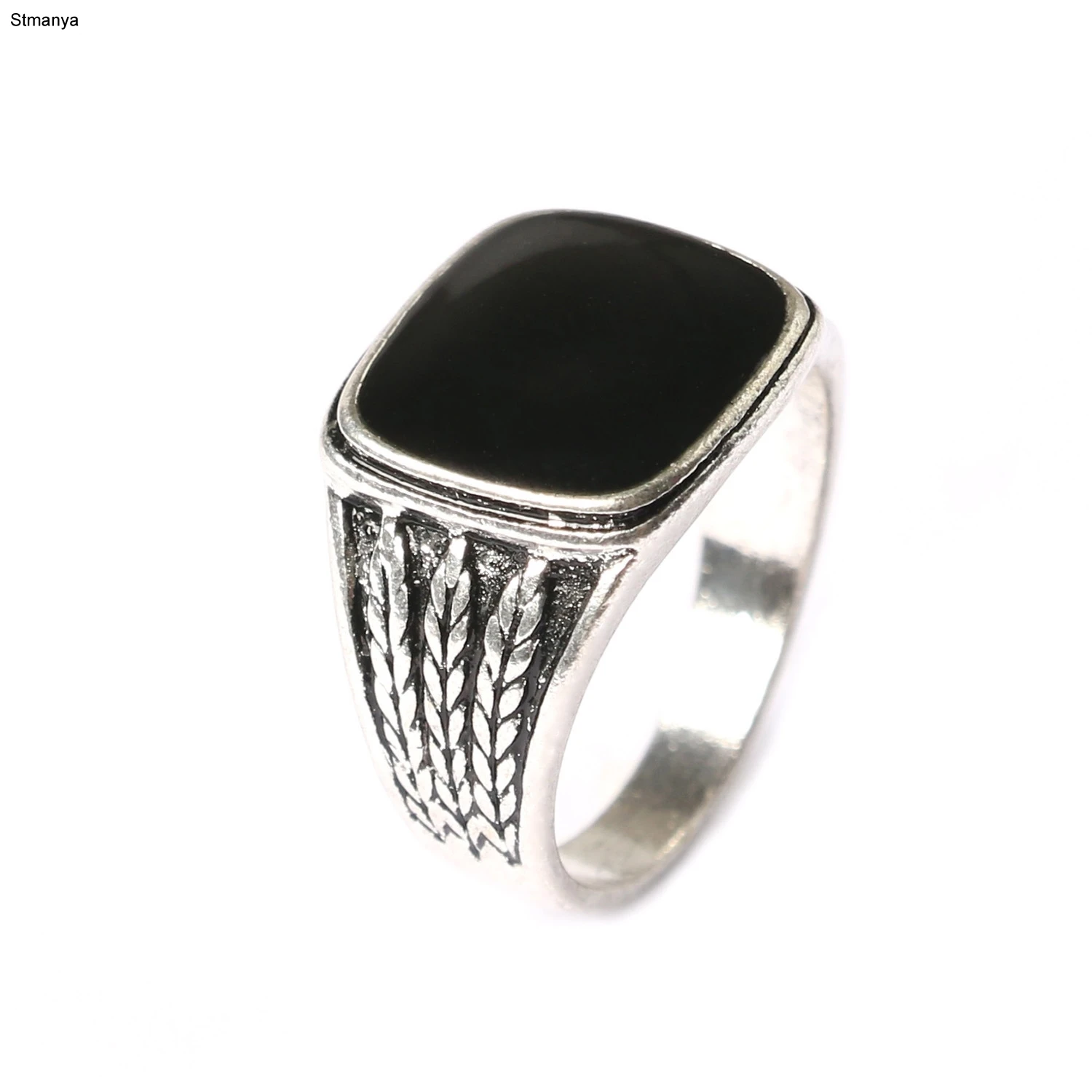 Новый модный старинное серебро покрытием унисекс в стиле панк роскошные