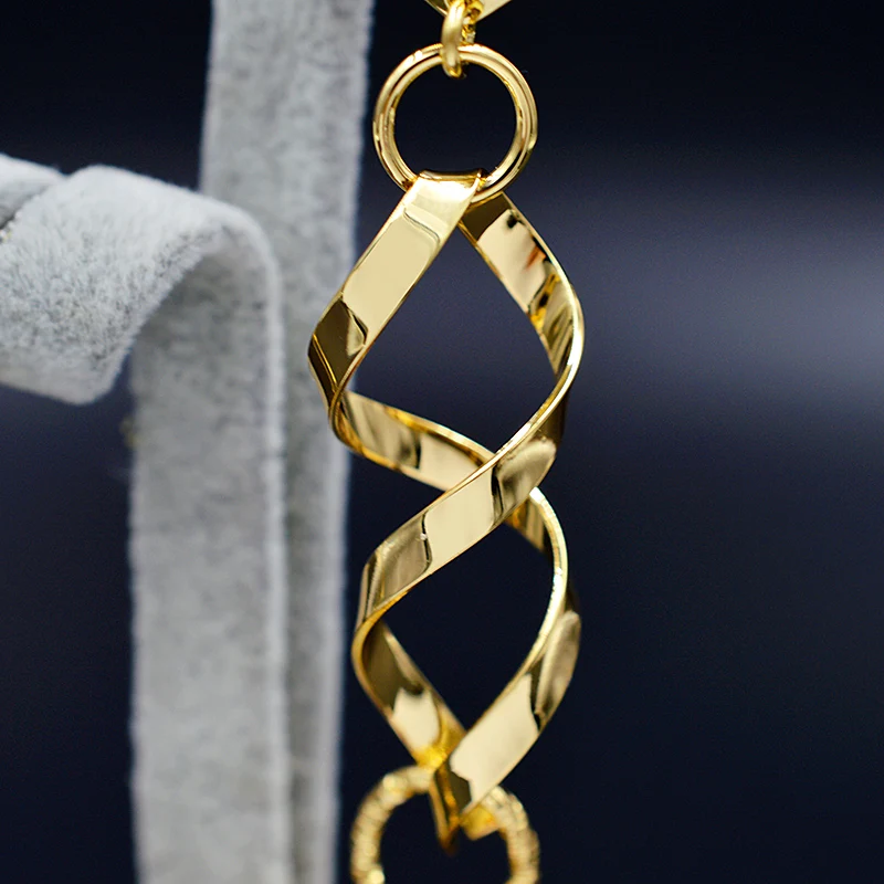 Sunny Jewelry трендовые Новые квадратные серьги длинные висячие для женщин девушек
