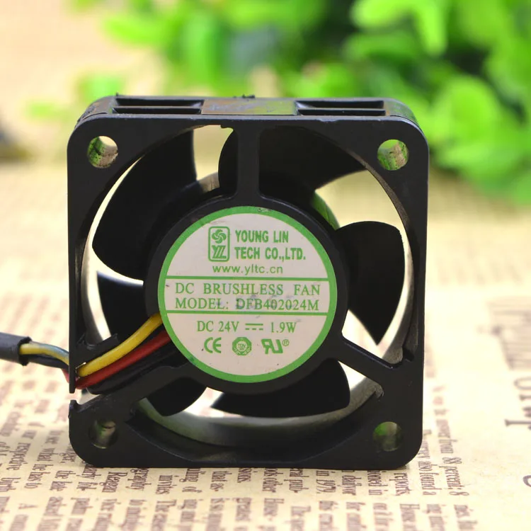 Free Delivery. DFB402024M 4 cm 3 line 24 v 1.9 W inverter fan 4020 server | Компьютеры и офис