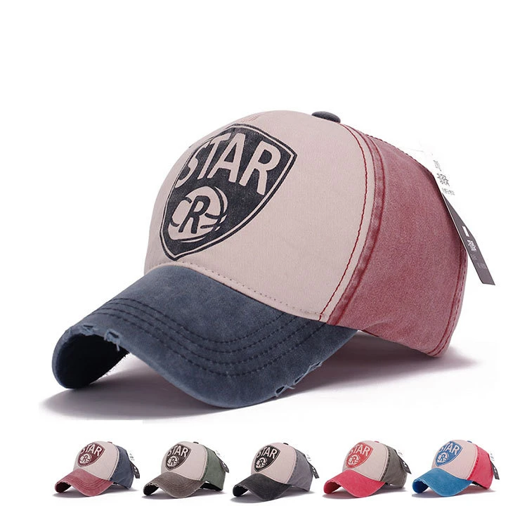 Мужские хип-хоп хлопковые мотоциклетные бейсболки суперзвезды R Chapeu старинный