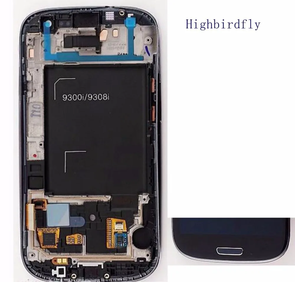 4 8 &quotдля Samsung Galaxy S3 Neo I9300i i9301i i9301 ЖК-экран + Сенсорное стекло дигитайзер рамка в