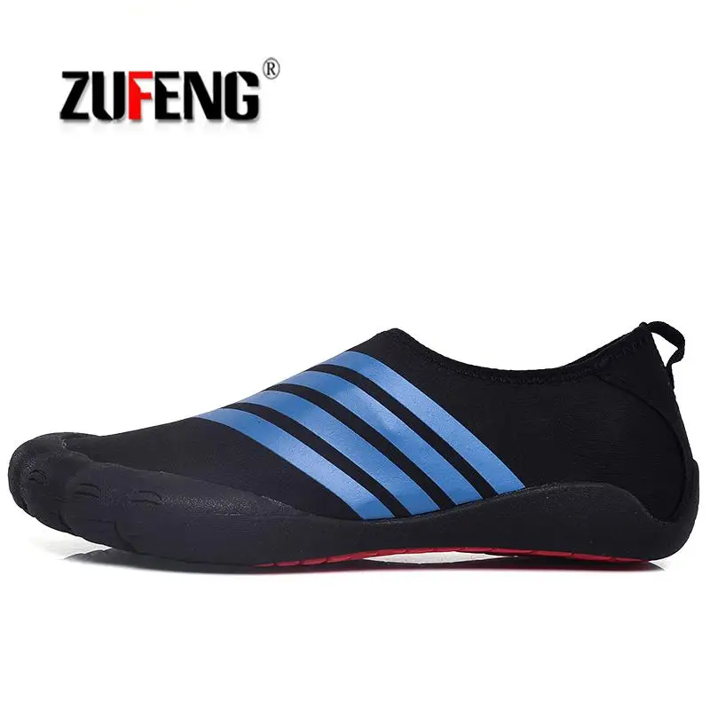 size 39-46 Men Beach Shoes Women Outdoor Swimming Adult Aqua Flat Soft Seaside Non-slip Walking Couple yoga | Спорт и развлечения