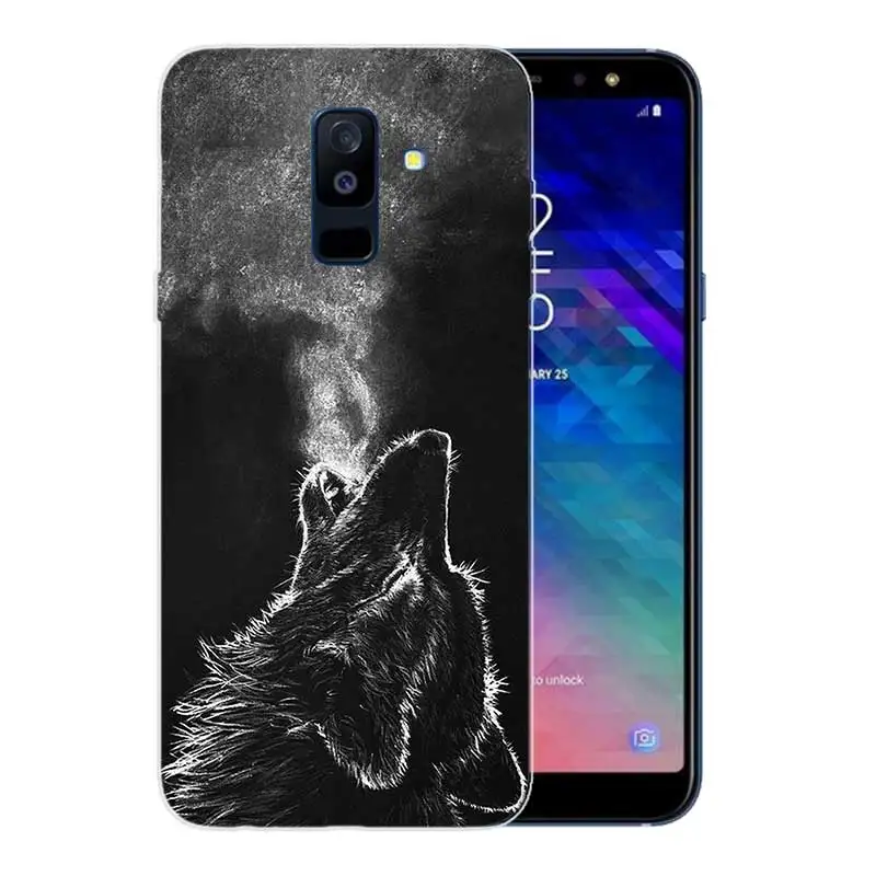 Мягкий ТПУ чехол для Samsung Galaxy A6 A8 Plus A5 A7 A9 Star 2018 A3 2017 A6S A8S |