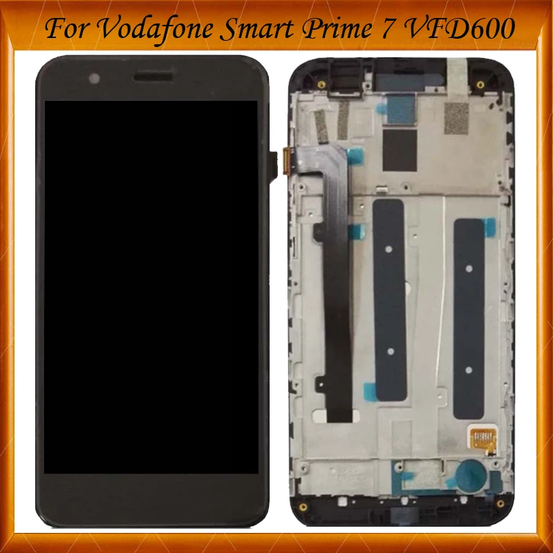 Для Vodafone Smart Prime 7 vfd600 ЖК дисплей панель сенсорный экран дигитайзер стекло в сборе