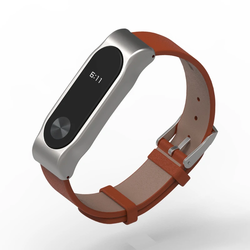 Mi Джобс ремешок для Xiaomi mi Band 2 металл или кожа band аксессуары | Электроника